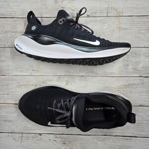 Nike ReactX Infinity Run 4 Running Shoes Women 12 Black White DR2670-001